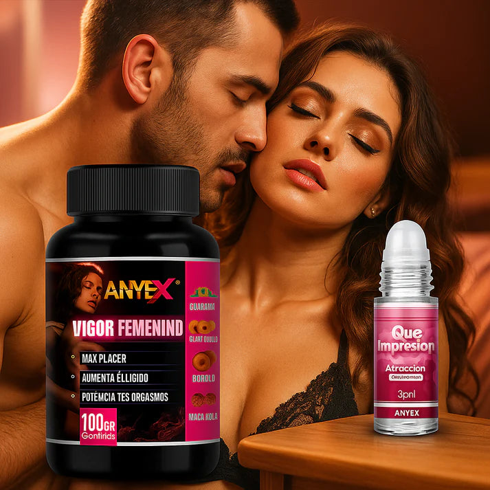 💋 Anyex Vigor Femenino + Feromonas: Despierta tu deseo, enciende tu atracción