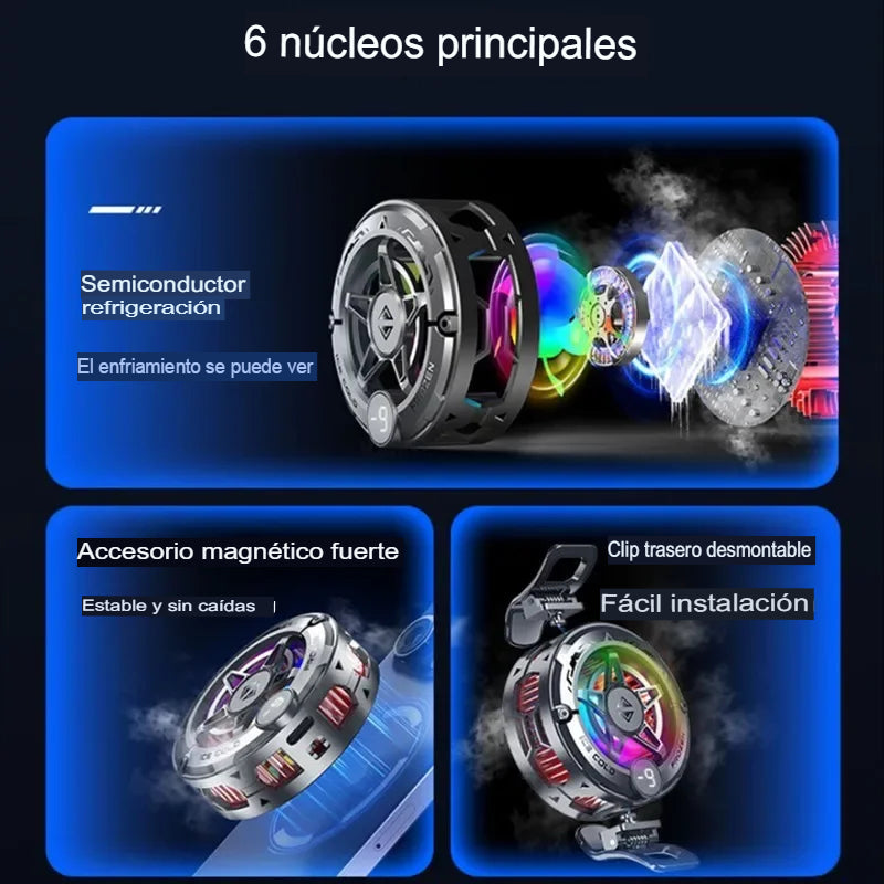 ICY MAG™ ❄️Enfriamiento instantáneo para que tu celular rinda al máximo
