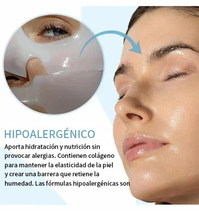 ¡Oferta Limitada! PACK de 5 UNIDADES✨ Mascarilla Reafirmante Antiarrugas (Colágeno Profundo)💆♀️