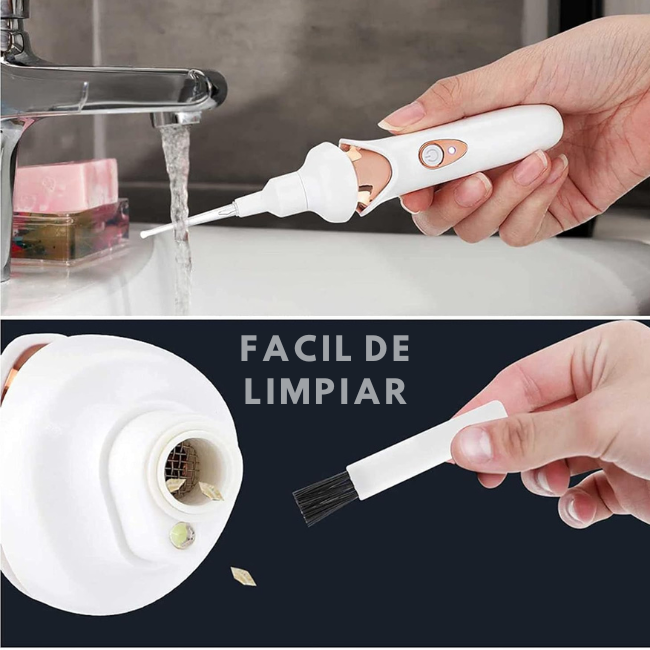 LIMPIADOR DE OIDOS: 💧 Limpieza profunda, segura y sin dolor — ¡como un masaje para tus oídos!👂✨