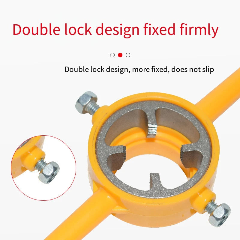 Enhebrador de tubos pvc