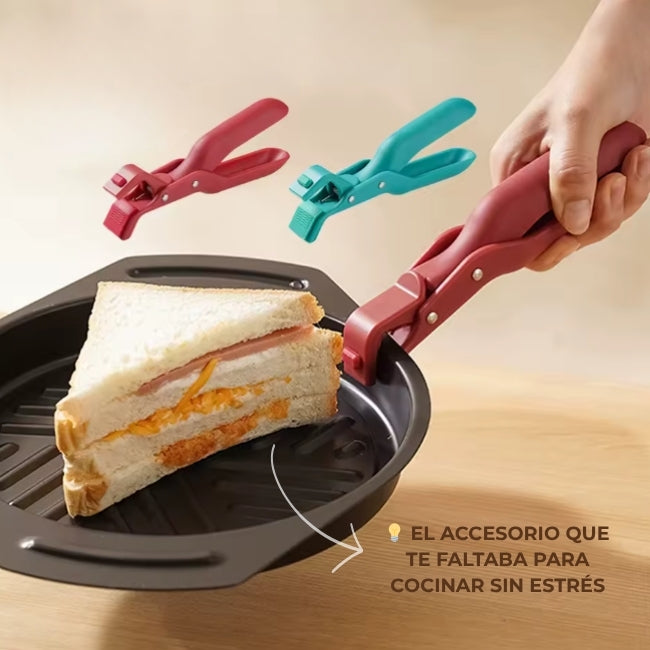 PINZAS PARA COCINA: 🔥 ¡Lleva 3 y paga solo 2! Protege tus manos y las de tu familia 💪
