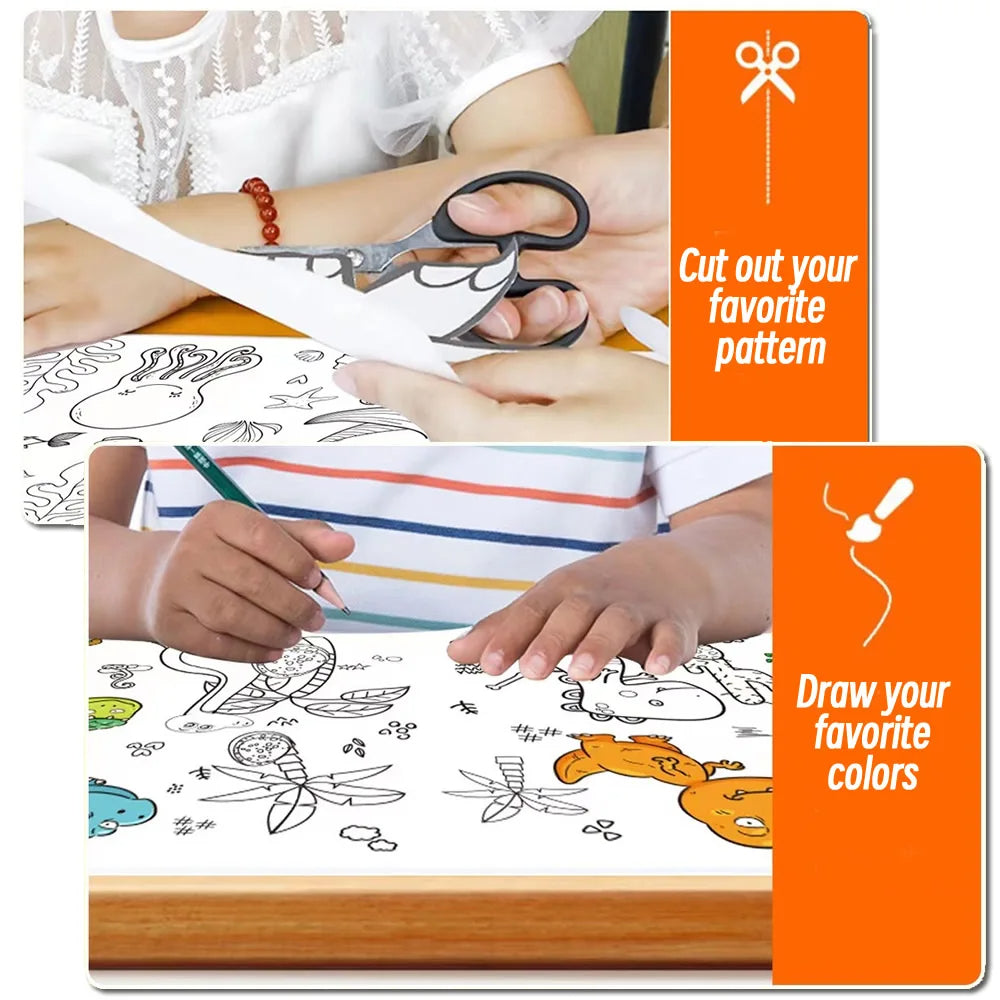 Rollo para colorear X5 metros