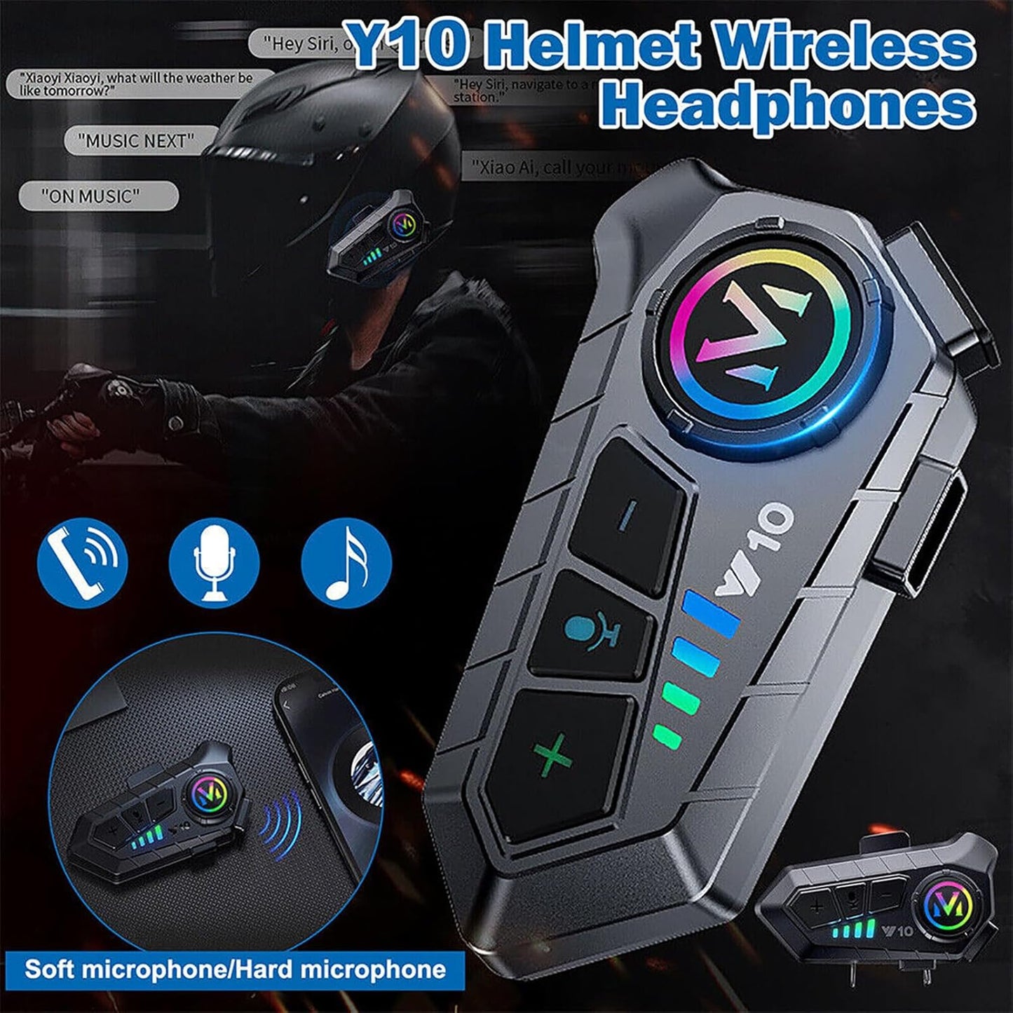 MotoCom™ El intercomunicador que te conecta con seguridad