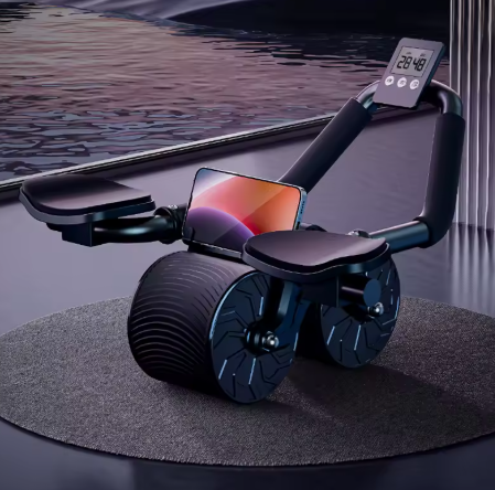 🔥 Rodillo Abdominal Fitness – Marca tu abdomen y fortalece todo tu core