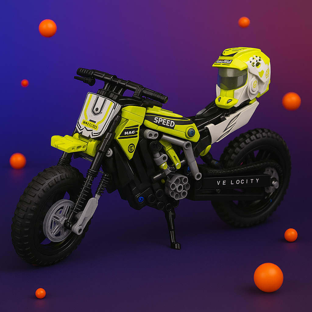 🏍️🔥 Moto Armable Velocity Beast – El Reto que se Convierte en Pasión 🚀✨