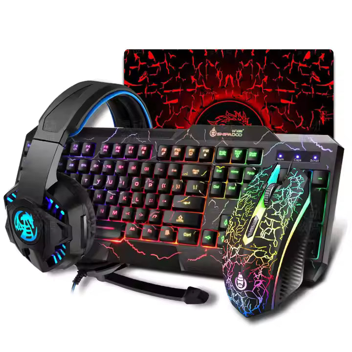 🎮🔥 GamerPack RGB 4X-Potencia, Estilo y Control en un Solo Pack