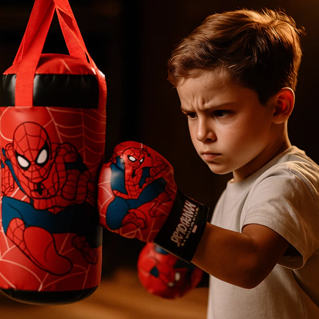 🥊 Kit de Boxeo Infantil: Entrena como un Superhéroe