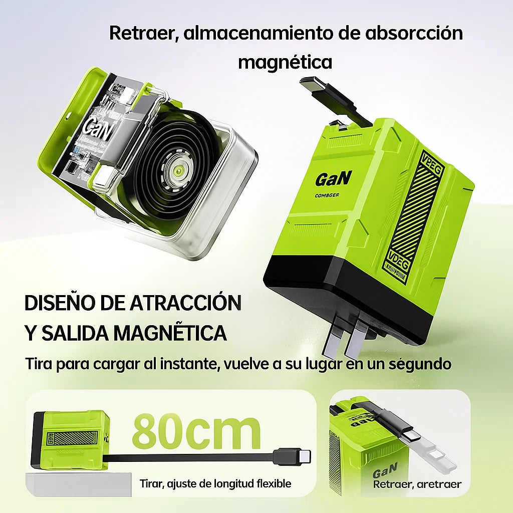 🚀EL CARGADOR 3 EN 1 DEFINITIVO (120W)💯