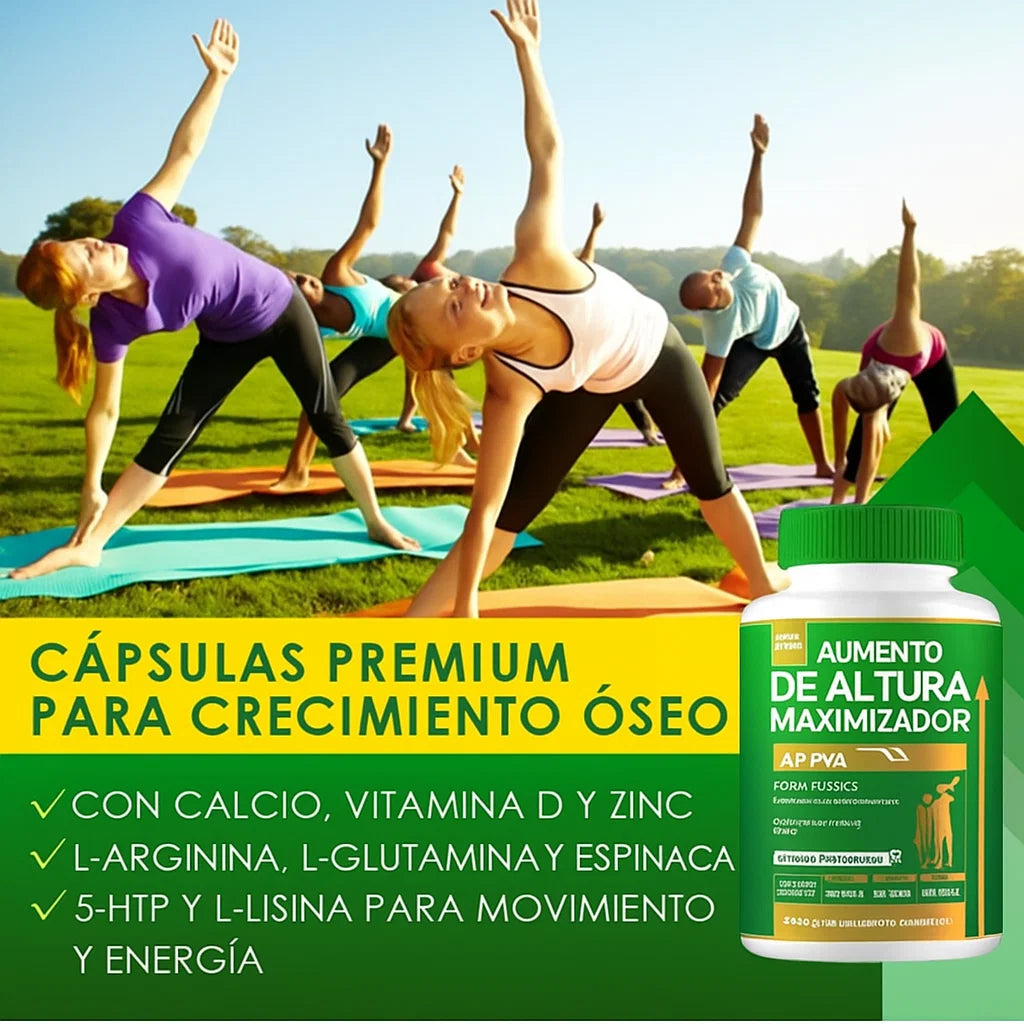 🌱 PRETANT – Suplemento Maximizador de Crecimiento de Altura