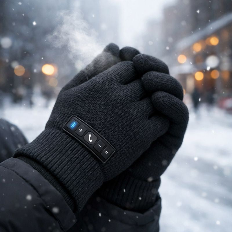 🧤🎧 GUANTES BLUETOOTH TÁCTILES
