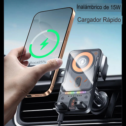 Cargador inalámbrico para automóvil™ carga rápida