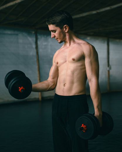 Kit Pesas - Mancuernas + Barra