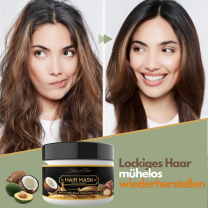 SHINYHAIR REPAIR® | PROFESSIONELLE KERATINE-HAARMASKE (1+1 GRATIS)