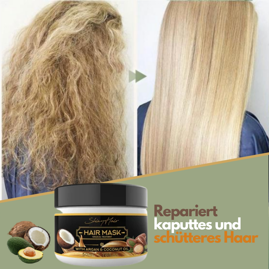 SHINYHAIR REPAIR® | PROFESSIONELLE KERATINE-HAARMASKE (1+1 GRATIS)