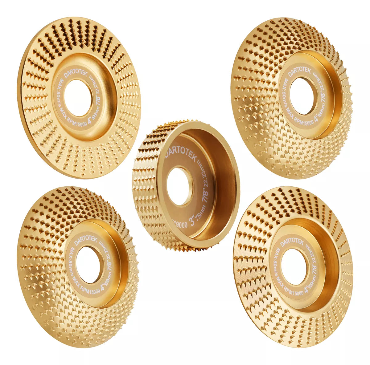 PolishPro™ Discos Para Pulir Madera set X5
