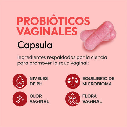 URO™ Probióticos Vaginales - Salud íntima y equilibrio del pH