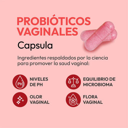 URO™ Probióticos Vaginales - Salud íntima y equilibrio del pH