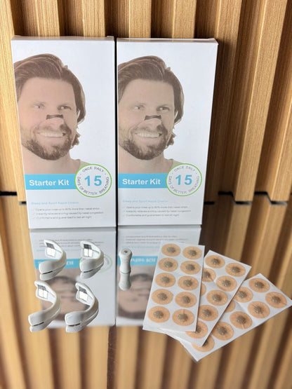 🌬️ AirFlex: Set de 4 Dilatadores+30 Parches – Respira Libre ✨