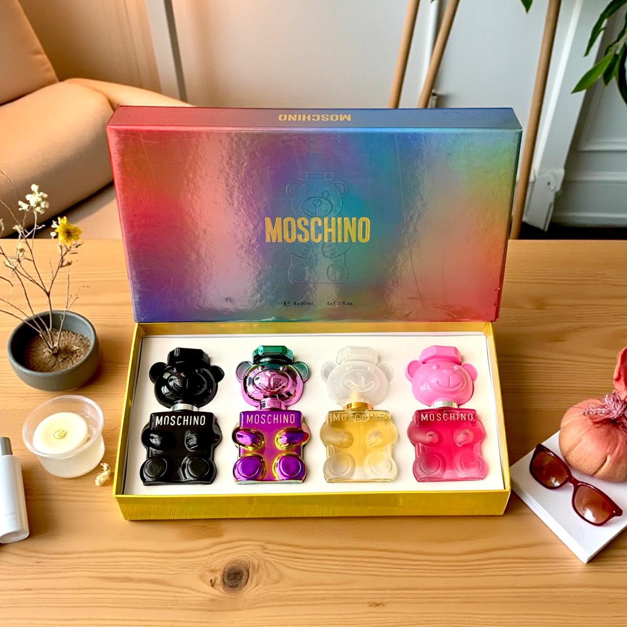 💥 ¡Llévate 4 Perfumes Moschino por SOLO $169.900!