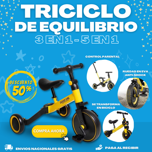 🔥 TRICICLO 3 EN 1 🔥
