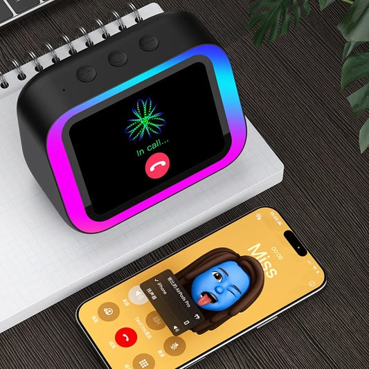 🌈 Smart Clock Speaker – Tecnología, Estilo y Funcionalidad en un Solo Dispositivo