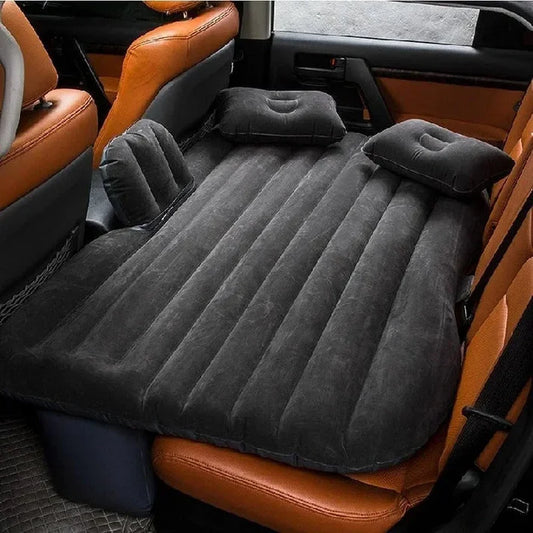AutoRest™ Colchon Inflable Para Carro + Bomba eléctrica