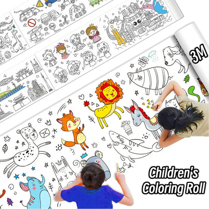 Rollo para colorear X5 metros
