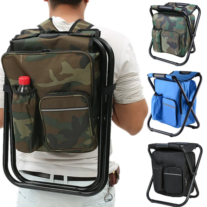 SeatPack™ Mochila Plegable Taburete 3 en 1