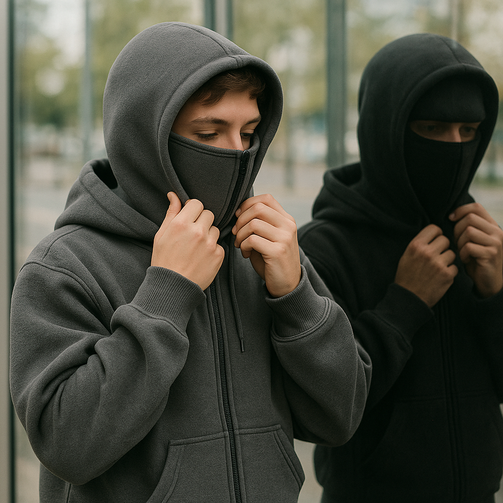 🔥HoodiMask™: Balaclava integrada. Estilo garantizado.