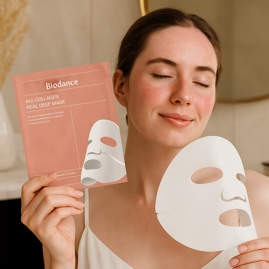 💖¡Oferta Limitada! -50% OFF✨ Mascarilla Reafirmante Antiarrugas (Colágeno Profundo)💆‍♀️