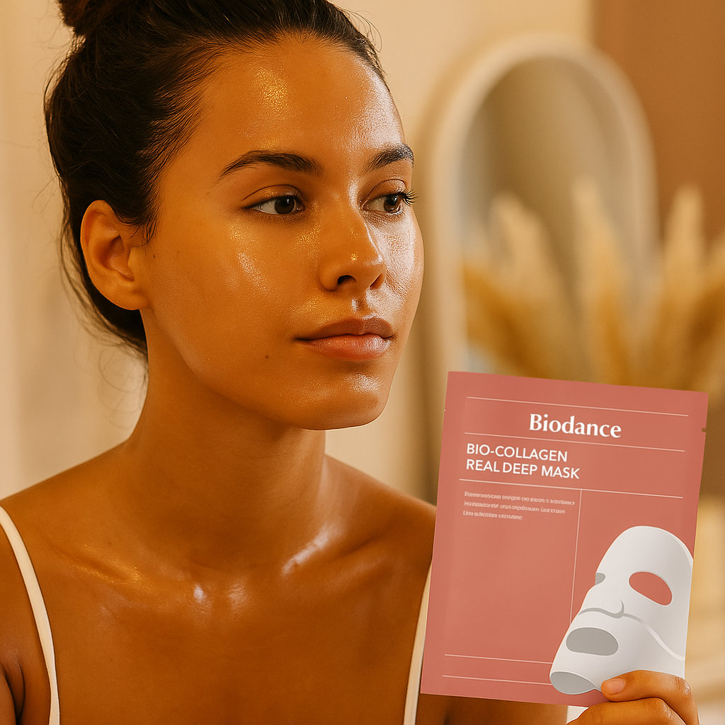 💖¡Oferta Limitada! -50% OFF✨ Mascarilla Reafirmante Antiarrugas (Colágeno Profundo)💆‍♀️