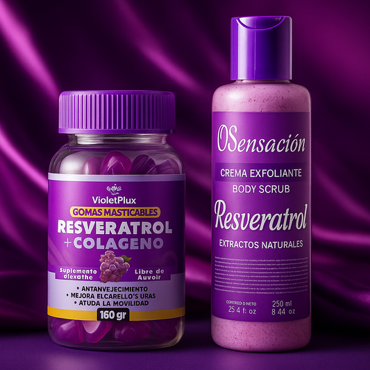 Gomitas Resveratrol + Exfoliante