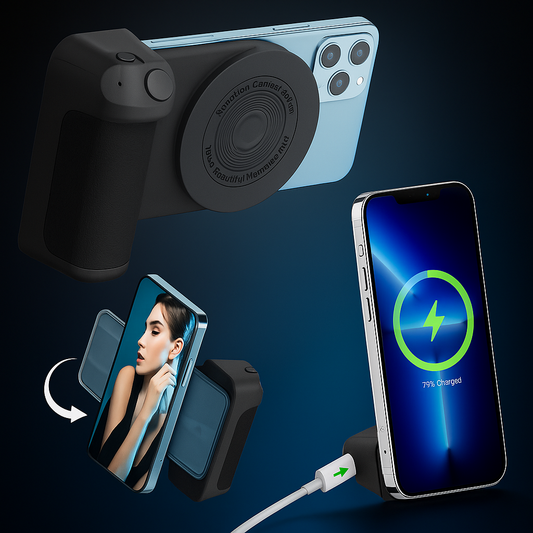 📸 Soporte de Teléfono para Fotos – Convierte tu celular en una cámara profesional up