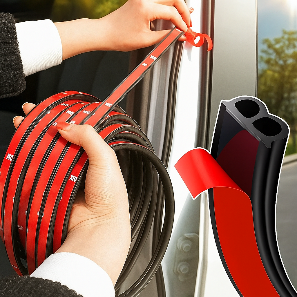 MotorSeal™ – Cinta Selladora para Puertas de Auto 5 metros