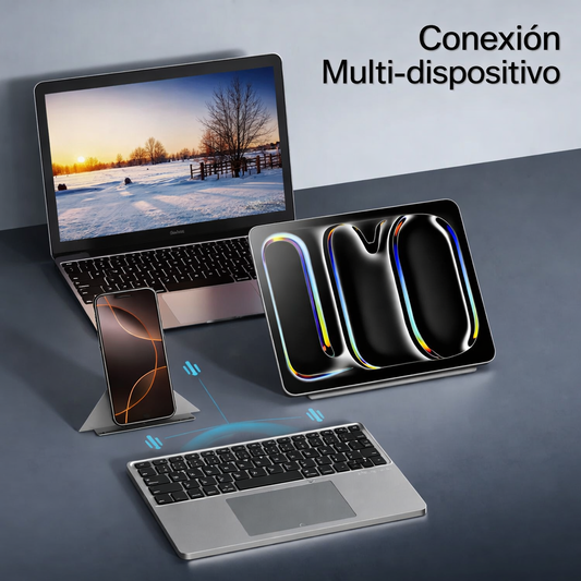 FlexKey™ Teclado inalámbrico plegable con panel táctil