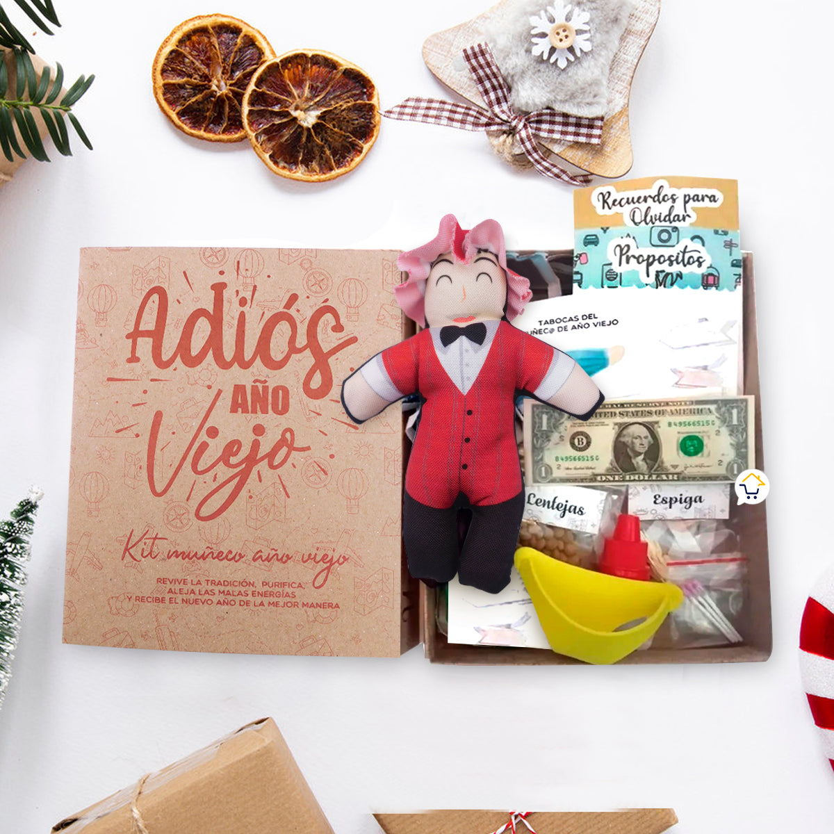 Kit Año Viejo Muñeco