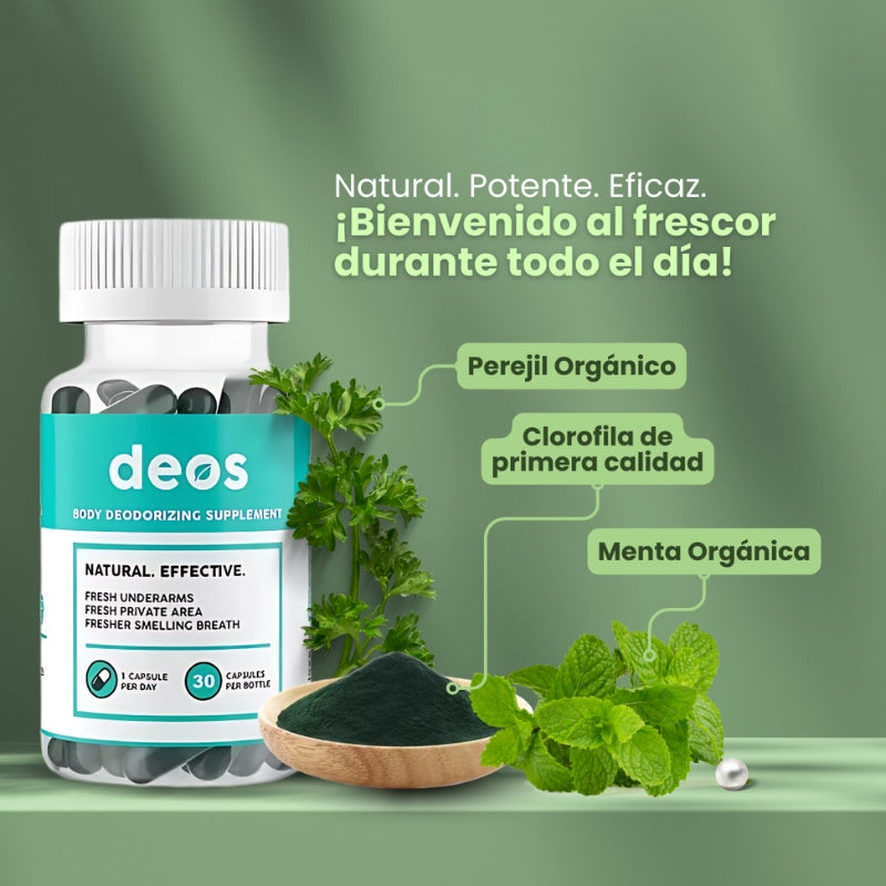 🌈 DEOS – Suplemento Desodorizante Interno