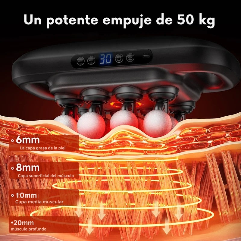 🧘‍♂️ Masajeador Corporal Profesional Recargable
