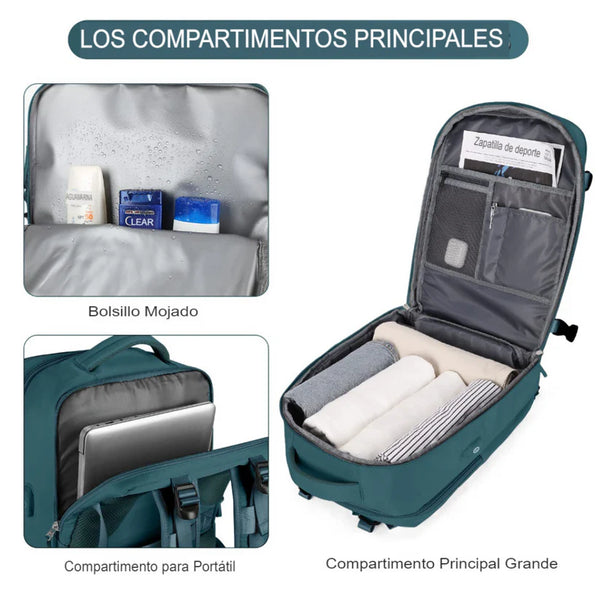 🌟 Viaja con estilo y comodidad 🌈🎒✨MALETA VIAJE VIRAL DE AMAZON
