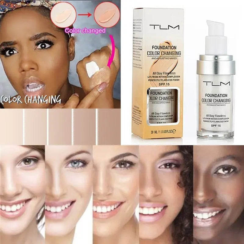 ✨ TLM Foundation Color Changing – La base que se adapta a ti