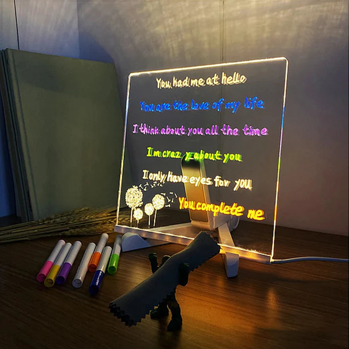 Glowboard™ Tablero Acrilico Luz Led