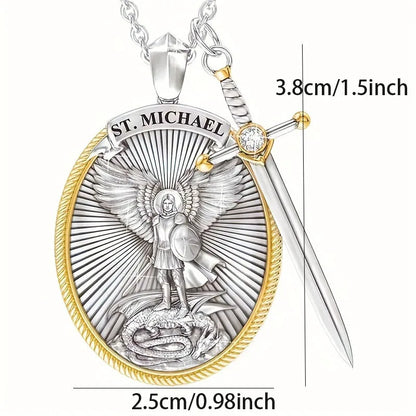 Collar San Miguel Arcangel™ Simbolo de proteccion