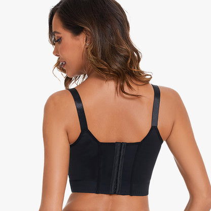 Sujetador Suavizante De Espalda De Cobertura Total SheCurve® - Negro + Beige (2 Piezas)