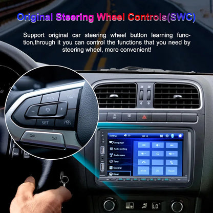 Radio Para Carro Mirror Link Tactil 7"