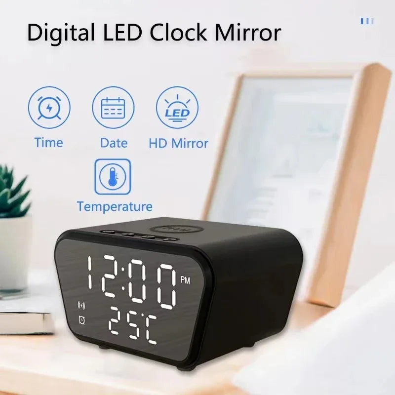 Reloj despertador con carga inalambrica
