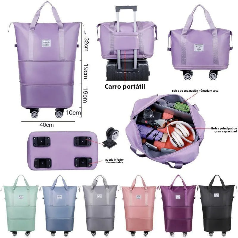 🎒 TravelBag Pro – Tu Compañera de Viaje con Ruedas