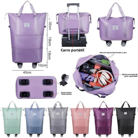 🎒 TravelBag Pro – Tu Compañera de Viaje con Ruedas