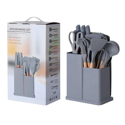Utensilios De Cocina Con Tabla 19 Piezas