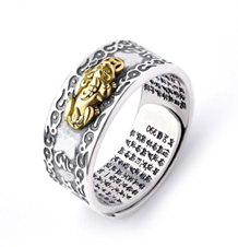 ANILLO PIXIU™ BUDA PROSPERIDAD AJUSTABLE